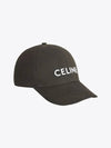 Logo Ball Cap Brown - CELINE - BALAAN 2