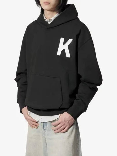 Lucky Tiger Oversized Cotton Hoodie Black - KENZO - BALAAN 2