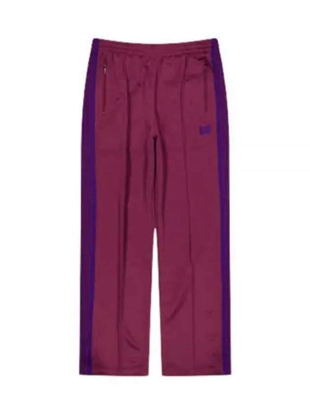 Track Pant Poly Smooth WINE NS246 Poly Smooth Track Pants - NEEDLES - BALAAN 1