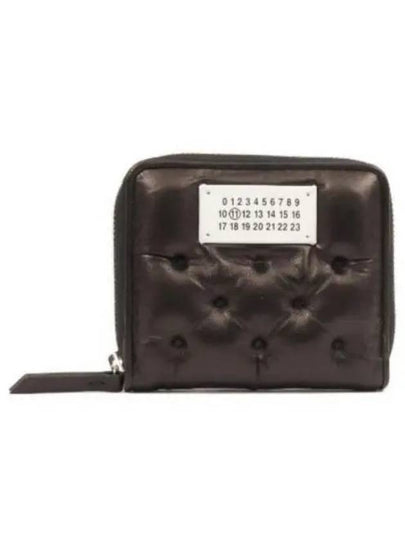 Glam Slam Leather Half Wallet Black - MAISON MARGIELA - BALAAN 2