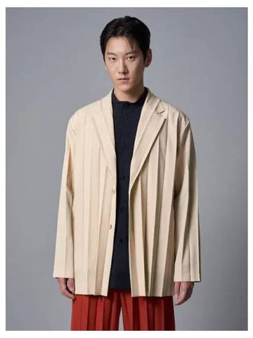 Edge Ensemble Standard Jacket Beige Domestic Product GM0024090547238 - ISSEY MIYAKE - BALAAN 1