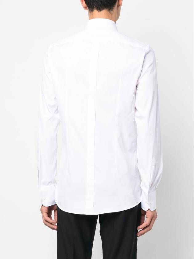 24 ss Cotton Shirt WITH FRONTAL PLASTRON G5EN5TFU5U8W0800 B0650034790 - DOLCE&GABBANA - BALAAN 3