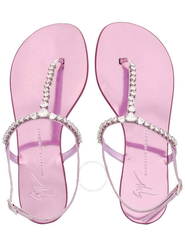 Giuseppe Zanotti Minnah Open Toe Embellished Sandals Brand Size 35 US Size 5 - GIUSEPPE ZANOTTI - BALAAN 3