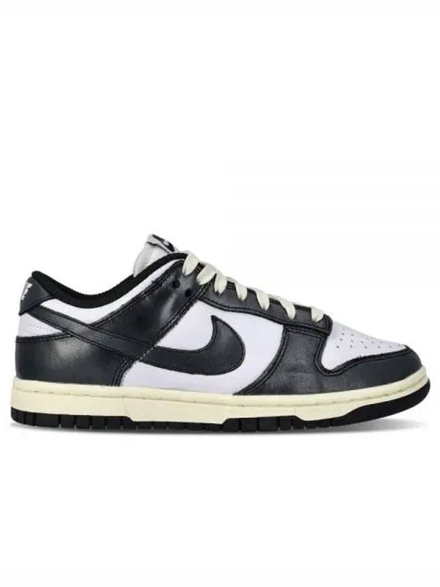 Dunk Low Vintage Panda Low Top Sneakers Black - NIKE - BALAAN 2