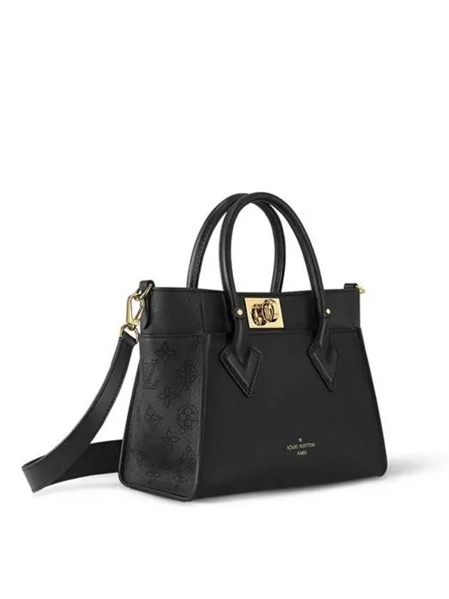 On My Side PM Tote Bag Black - LOUIS VUITTON - BALAAN 3