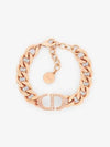 30 Montaine Link Bold Chain Bracelet Pink - DIOR - BALAAN 2