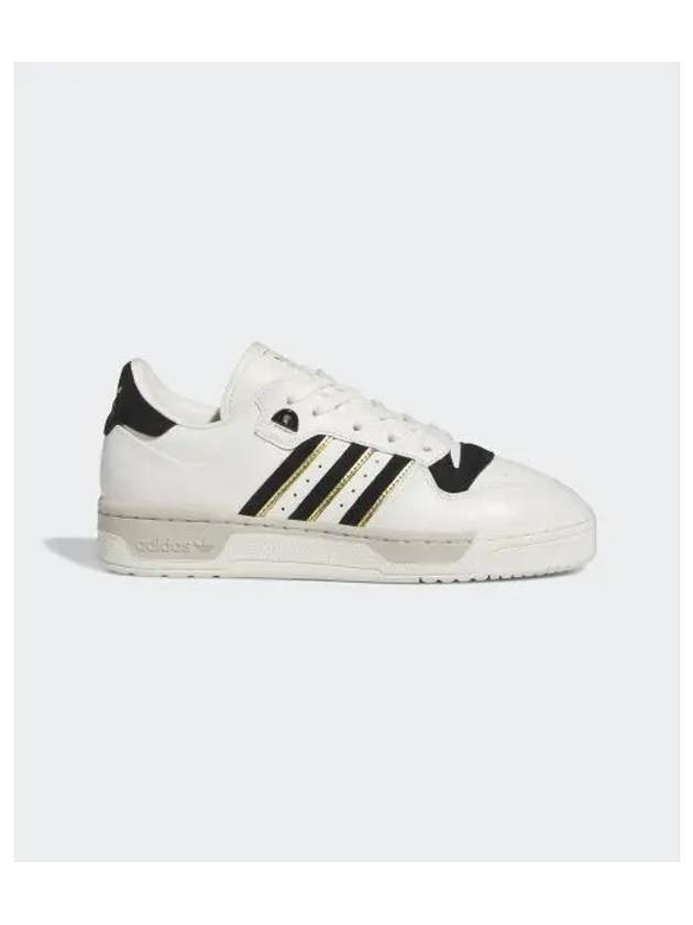 Rivalry 86 Leather Low Top Sneakers Black Cloud White - ADIDAS - BALAAN 2