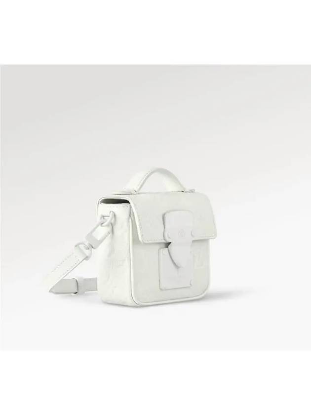 Pico S Lock Cross Bag White - LOUIS VUITTON - BALAAN 3