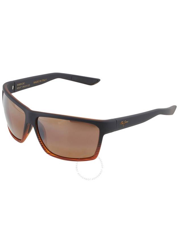 Maui Jim Alenuihaha HCL Bronze Wrap Unisex Sunglasses H839-25C 64 - MAUI JIM - BALAAN 3