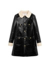 Babydoll leather coat - CELINE - BALAAN 2