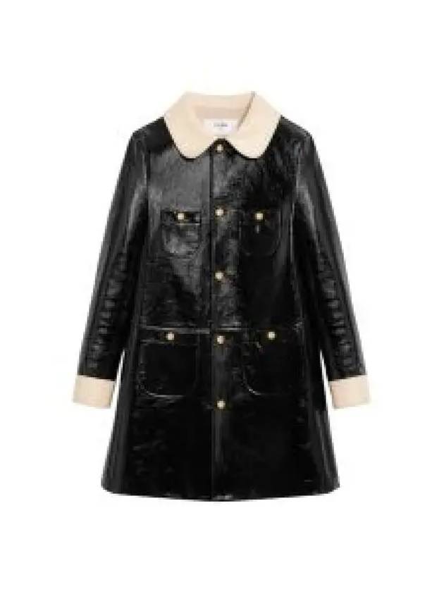 BABYDOLL COAT 2D574294Z 38CR baby doll leather 1344153 - CELINE - BALAAN 1