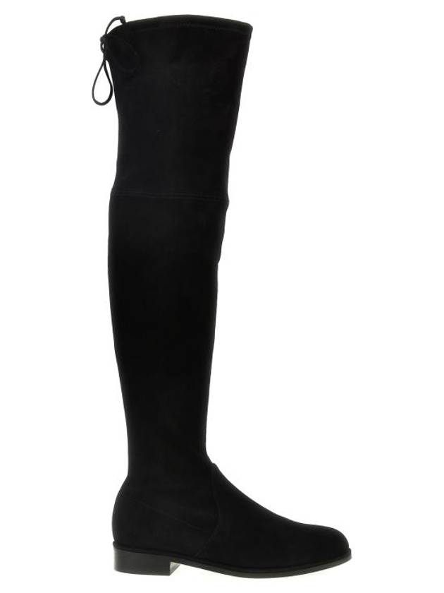 Suede Long Boots Black - STUART WEITZMAN - BALAAN 1