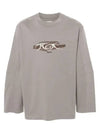 Logo Graphic Long Sleeve T Shirt RBMW0252JY20 GRY0026 - ROA - BALAAN 2