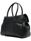 Bayswater Shine Leather Tote Bag Black - MULBERRY - BALAAN 4