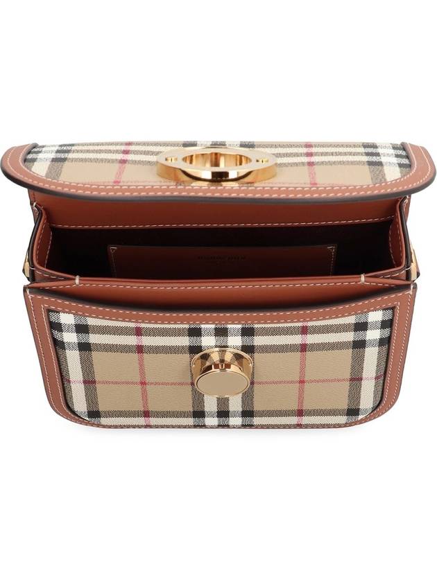 Elizabeth Check Pattern Small Cross Bag Beige - BURBERRY - BALAAN 7