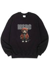 Bay Bear Warm Red Sweatshirt Black - MONSTER REPUBLIC - BALAAN 1