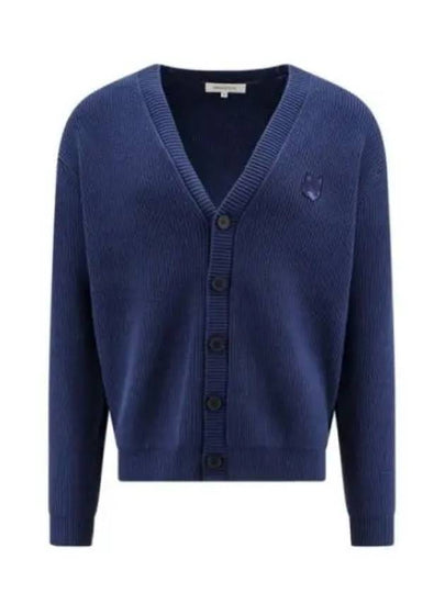 Bold Fox Head Cardigan Navy - MAISON KITSUNE - BALAAN 2