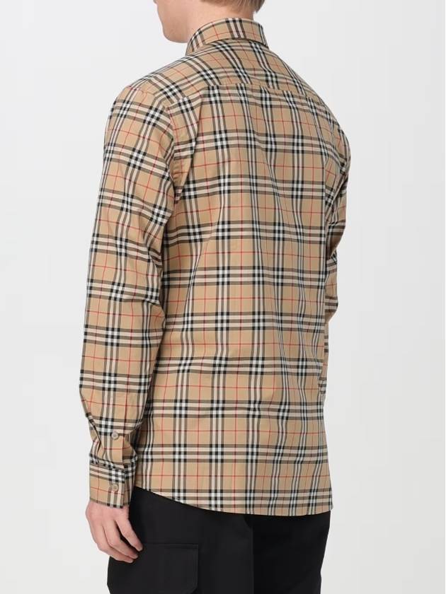 Vintage Check Pattern Long Sleeve Shirt Beige - BURBERRY - BALAAN 4