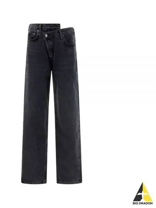 Crisscross Upsized Jeans Black - AGOLDE - BALAAN 2