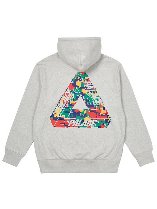 Tri-Digi Hoodie Grey Marl - PALACE - BALAAN 2