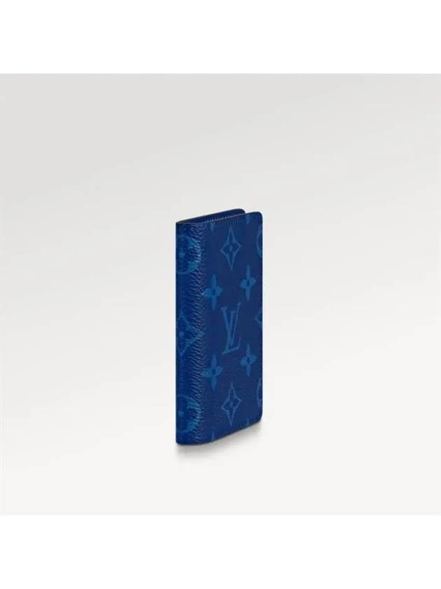 Men's Pocket Organizer Card Wallet Blue - LOUIS VUITTON - BALAAN 4