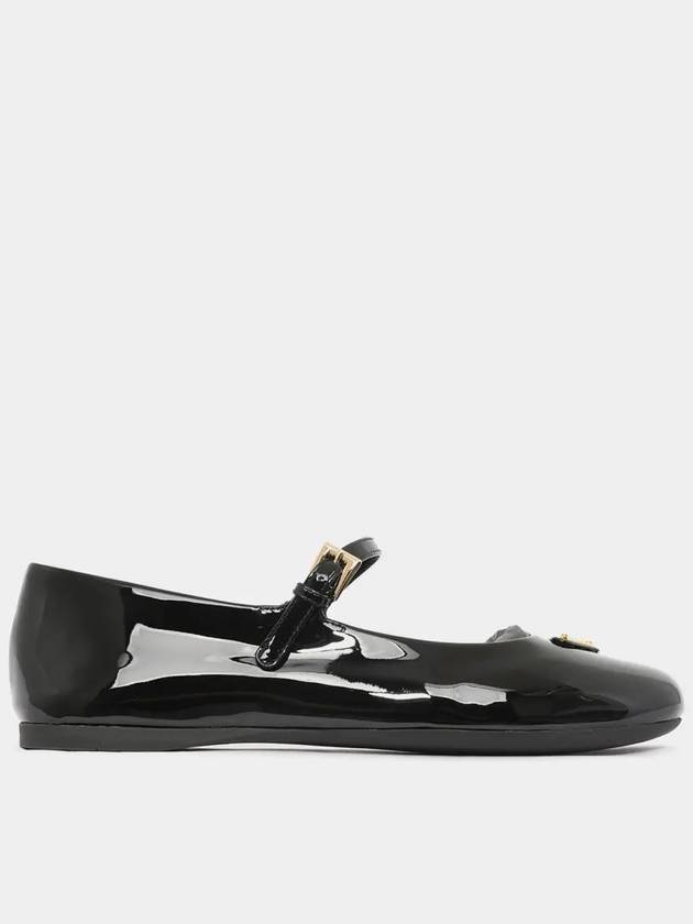 Patent Leather Ballerinas Black - PRADA - BALAAN 3