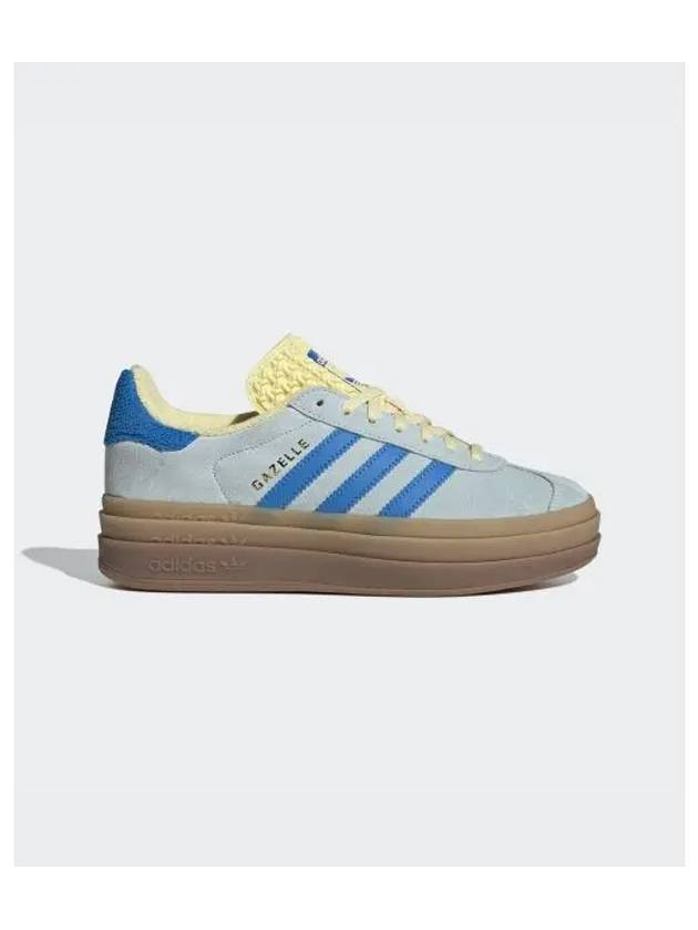 Gazelle Bold Suede Low Top Sneakers Blue - ADIDAS - BALAAN 2