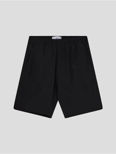 Stone Island Short Pants 767137 Black - STONE ISLAND - BALAAN 1