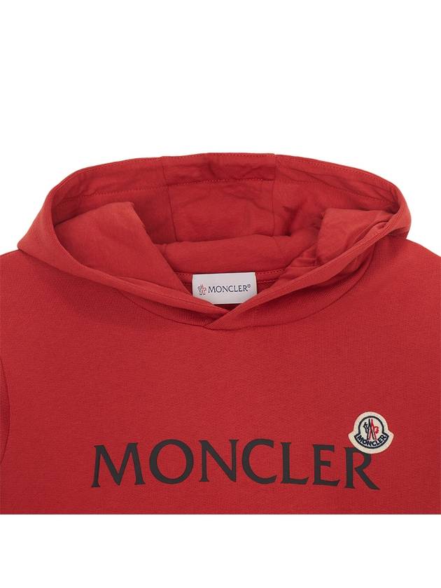 Kids brushed hoodie 8G00008 899PS 365 12A14A Adults can wear - MONCLER - BALAAN 3