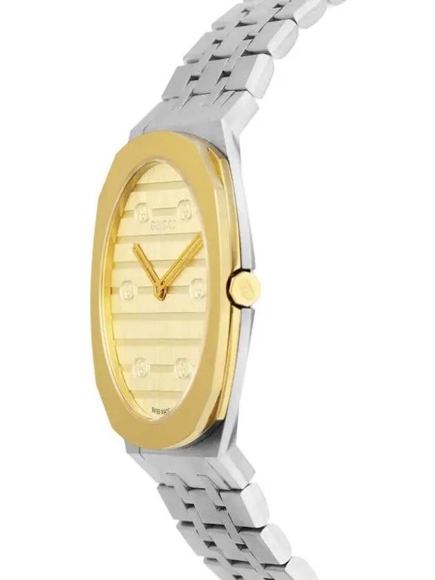 25H Stainless Steel Quartz Watch Gold - GUCCI - BALAAN 4