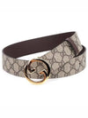 Blondie Belt Brown Beige Ebony - GUCCI - BALAAN 2