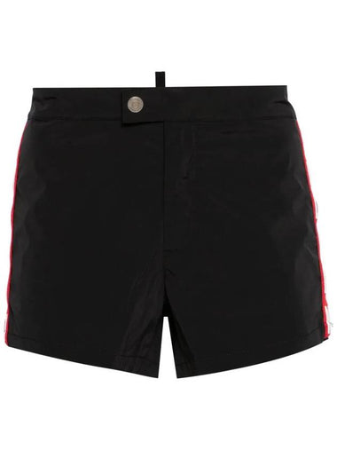 Side Logo Swim Shorts - DSQUARED2 - BALAAN 1