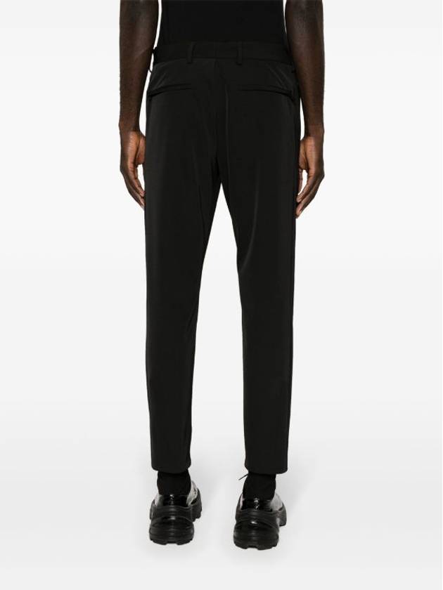 Mid rise cropped straight pants black - PRADA - BALAAN 4