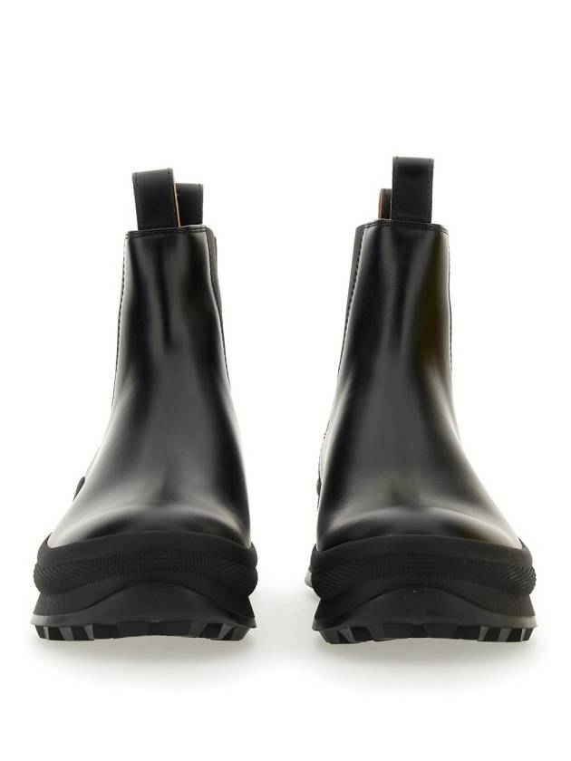 Leather Chelsea Boots J50WU0002P4193 - JIL SANDER - BALAAN 4