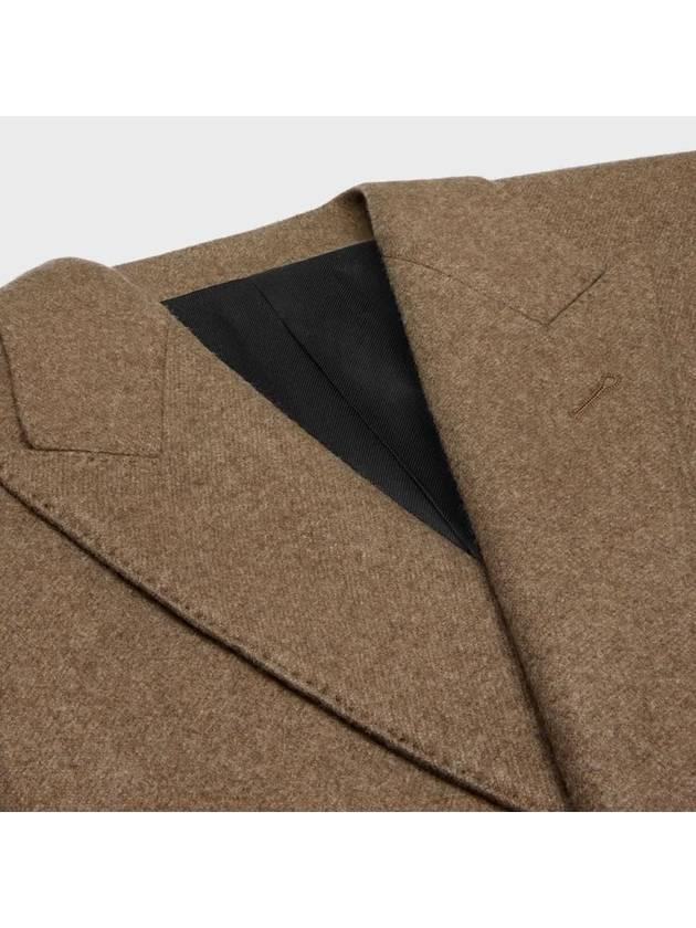 Chesterfield Coat Cashmere Cloth Nutmeg - CELINE - BALAAN 4