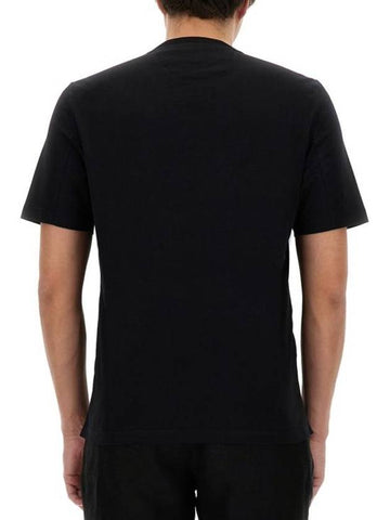 Short Sleeve T-Shirt M0B138440 CSQ44 BLACK - BRUNELLO CUCINELLI - BALAAN 1