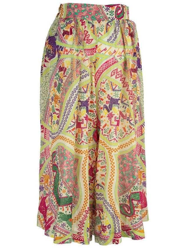 Women's Geometric Print Long H-Line Skirt - ETRO - BALAAN 3