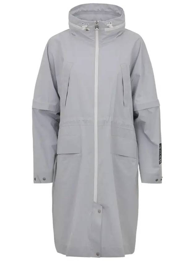 Overfit Signature Windbreaker Coat IPL3AWR853 GY - IJP DESIGN - BALAAN 3