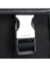 Triangle Logo Re-Nylon Saffiano Leather Cross Bag Black - PRADA - BALAAN 10