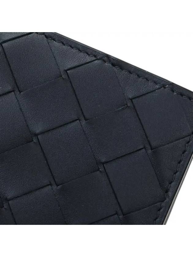 Intrecciato Leather Slim Long Wallet Black - BOTTEGA VENETA - BALAAN 6