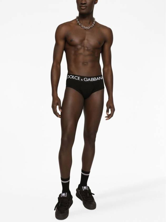 23 fw Black Cotton Briefs M9D69JONN97N0000 B0480428693 - DOLCE&GABBANA - BALAAN 3