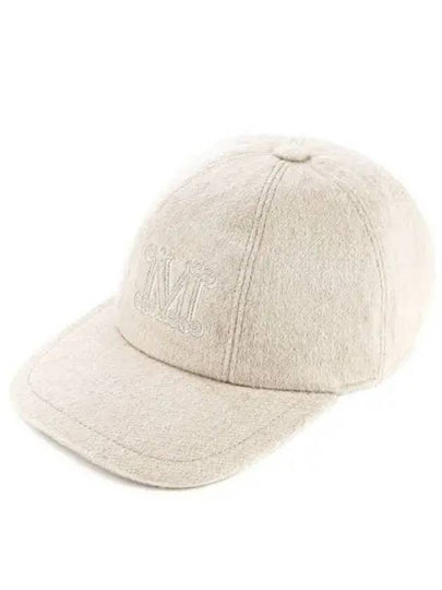 Women's Pisa Logo Ball Cap Ivory - MAX MARA - BALAAN 2