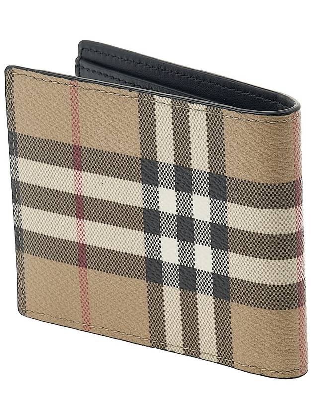 Vintage Check Slim Half Wallet Beige - BURBERRY - BALAAN 4