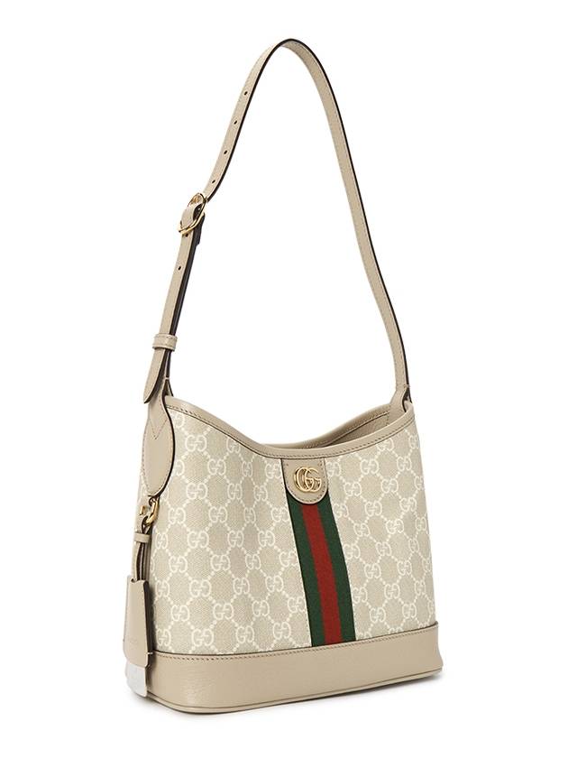 Ophidia GG Small Shoulder Bag Beige White - GUCCI - BALAAN 3