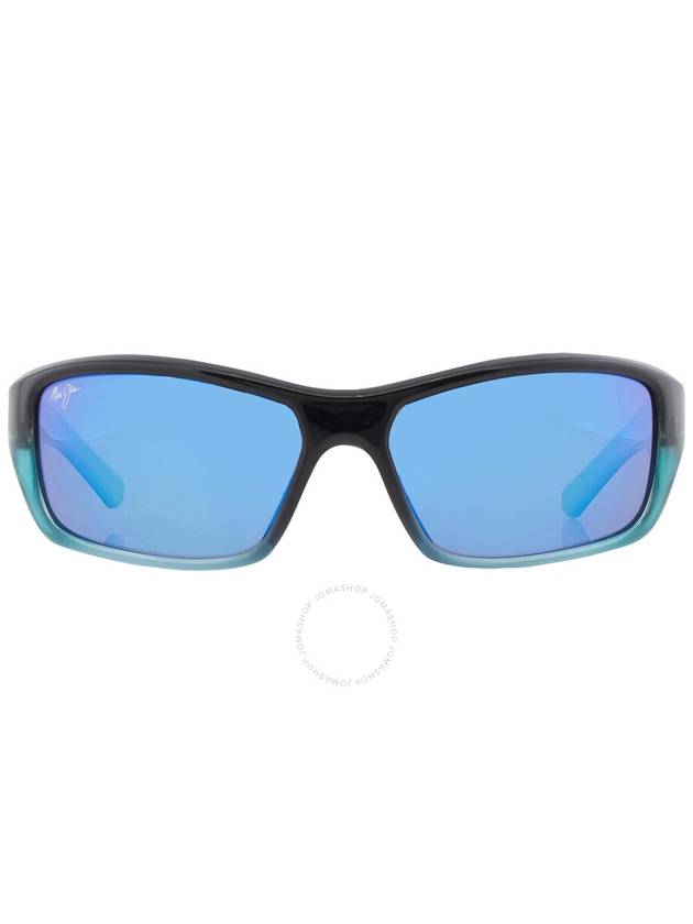 Maui Jim Barrier Reef Blue Hawaii Wrap Unisex Sunglasses B792-06C 62 - MAUI JIM - BALAAN 1