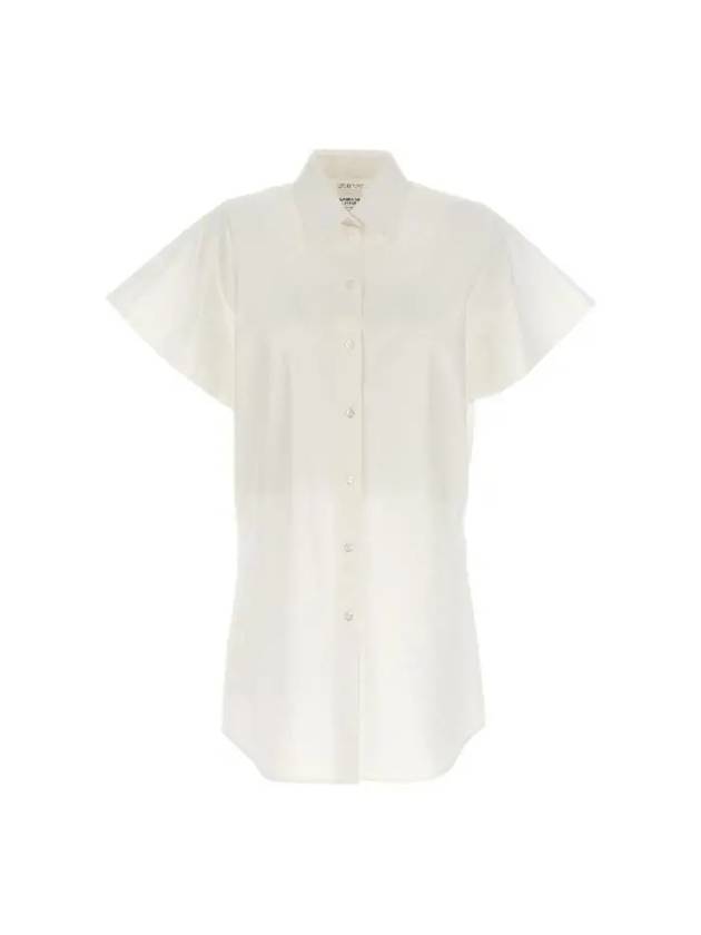 SPORTMAX PIOVRA White Short Sleeve Shirt PIOVRA001 - ETC - BALAAN 1