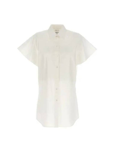 SPORTMAX PIOVRA White Short Sleeve Shirt PIOVRA001 - ETC - BALAAN 1