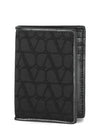 Toile Iconographe Half Wallet Black - VALENTINO - BALAAN 2