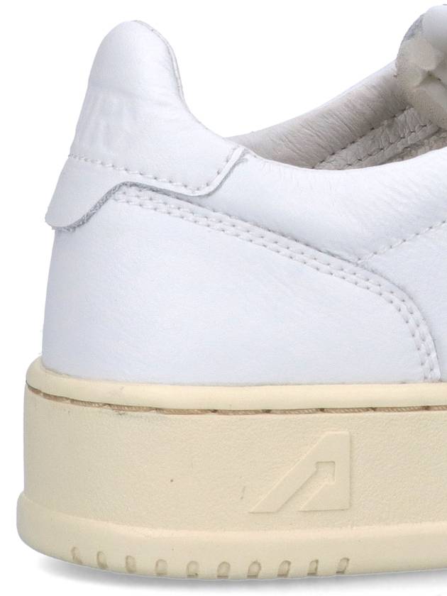 Medalist Leather Low Top Sneakers White - AUTRY - BALAAN 5