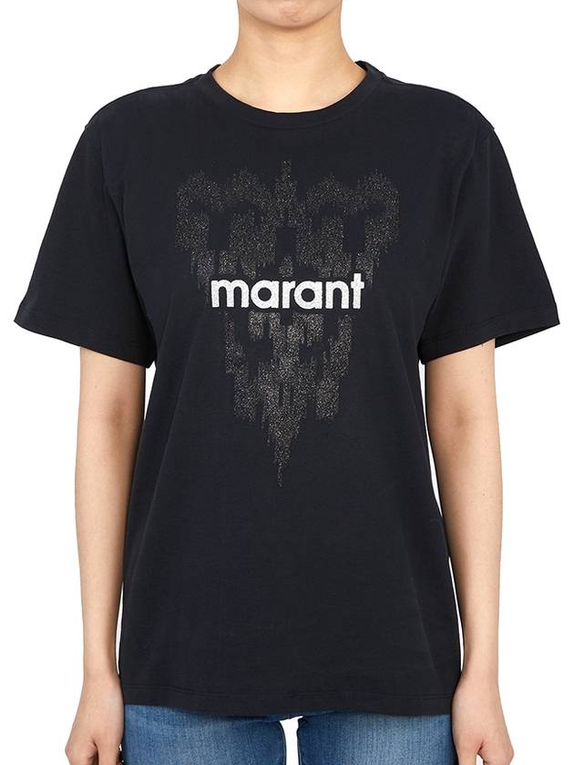 TS0001FA A1N88E 01BK Women s Short Sleeve T Shirt - ISABEL MARANT - BALAAN 3